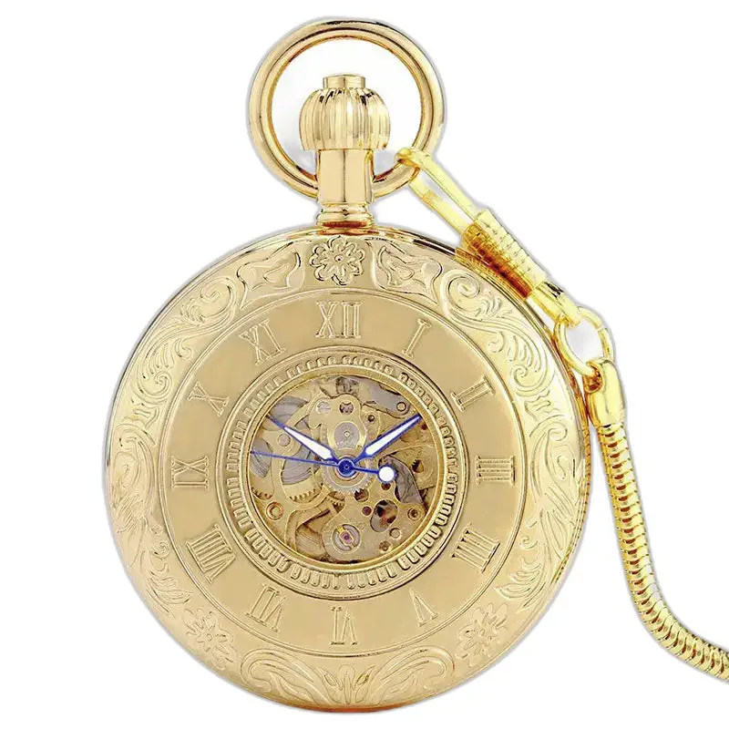 Reloj de bolsillo automático Chic Demi Hunter