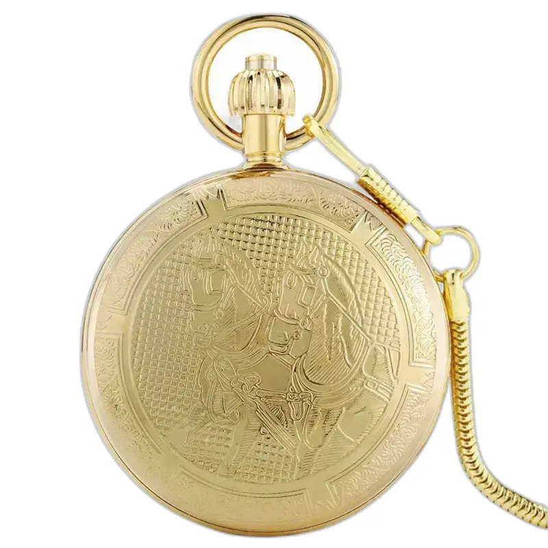 Reloj de bolsillo automático Epic Horse Luxe