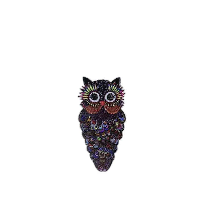 Lindo reloj de bolsillo con collar de búho