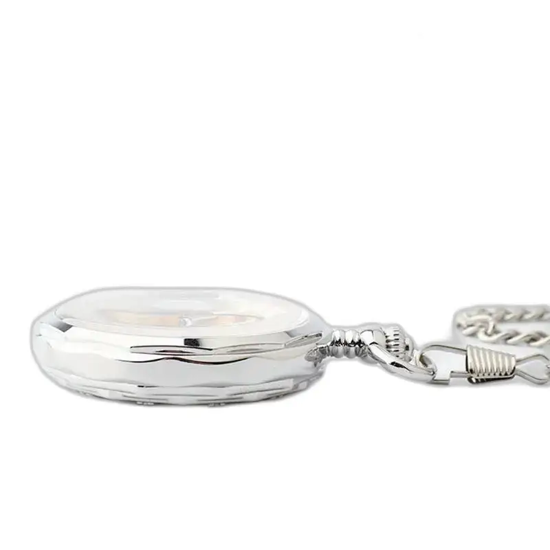 Lune Luxe Reloj de Bolsillo para Hombre y Mujer con Cadena y Elegante Fase Lunar