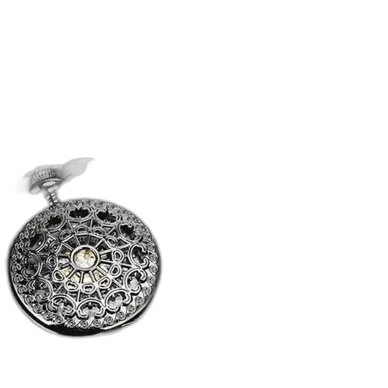 Reloj de bolsillo mecánico de cuerda de lujo Steampunk con movimiento mecánico ornamentado