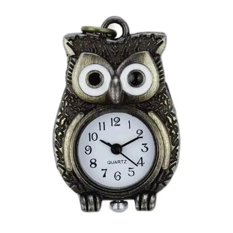 Elegante y original Reloj Collar Búho con colgante de búho