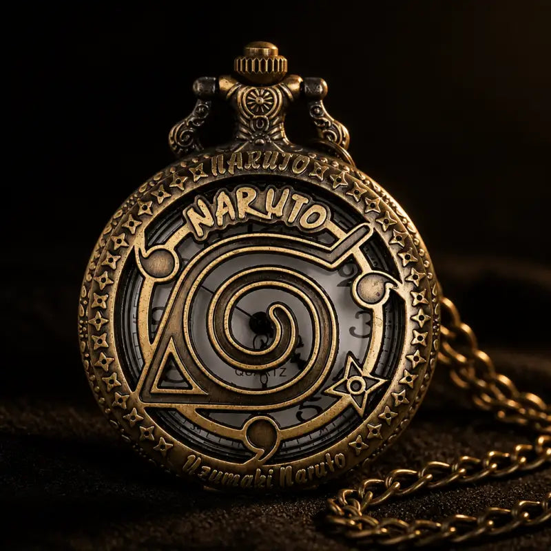 Reloj de bolsillo de cuarzo Colección Naruto Manga