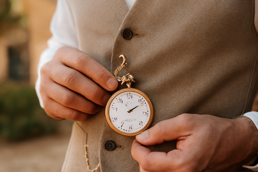 Guía completa: ¿cómo poner un reloj de bolsillo en el chaleco?