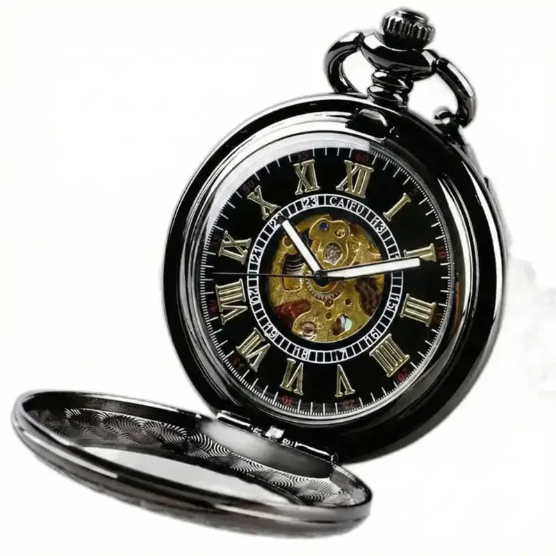 Reloj de Bolso Automático Cazador Vintage Encanto